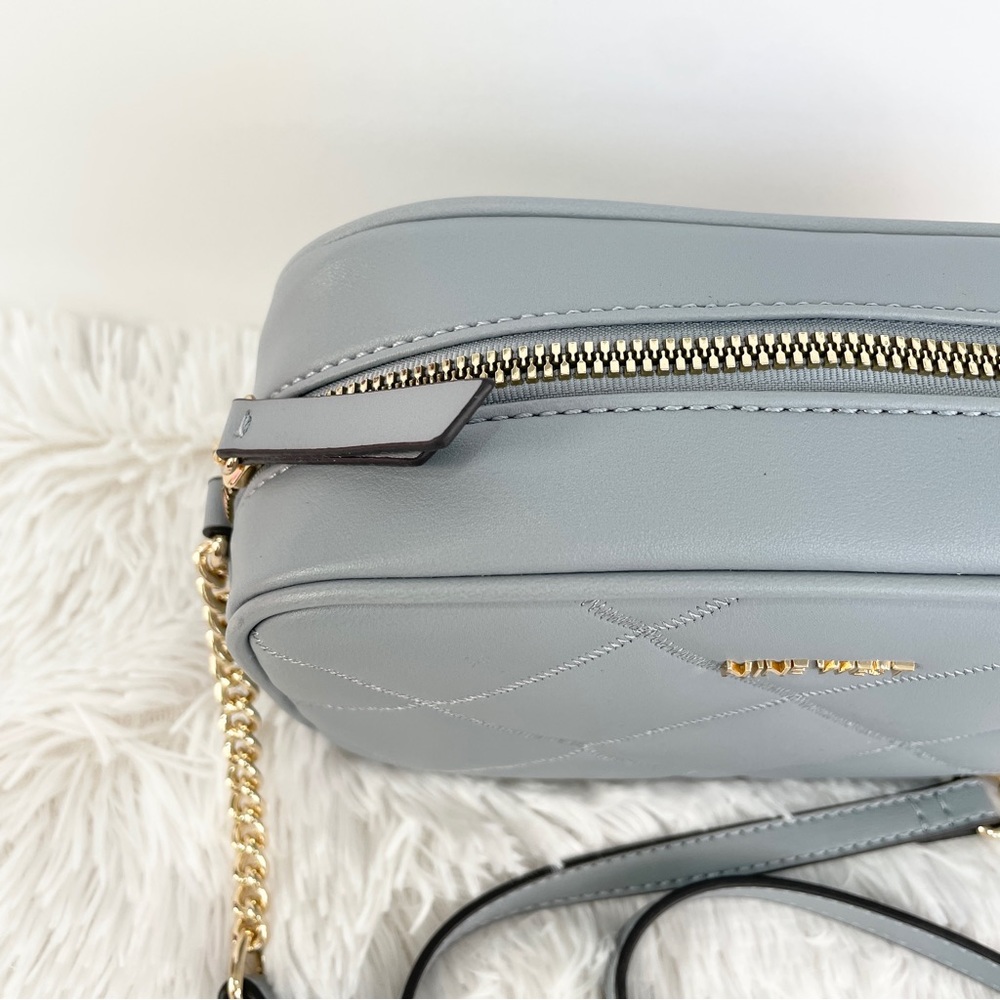 Nine West light pastel blue cross body purse - Picture 11 of 13
